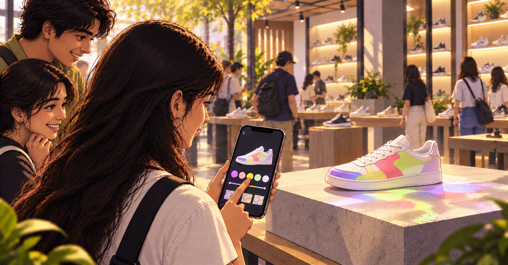 Promote: an interactive brand retail experience